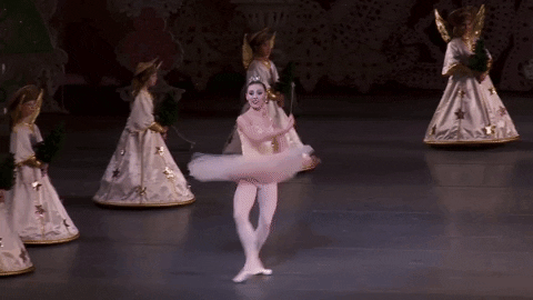tiler peck christmas GIF by New York City Ballet