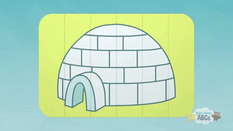 igloo GIF by Super Simple