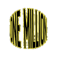 One Million Tags Sticker by Jennifer Greenhill