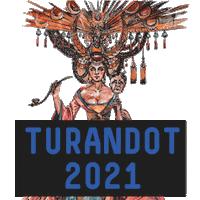 Oper Turandot Sticker by Esterhazy