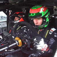 Driving Elfyn Evans GIF by FIA World Rally Championship