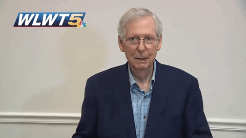 Freezing Mitch Mcconnell GIF by GIPHY News