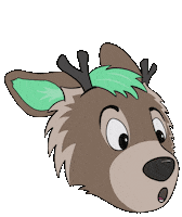 digitaldamien cartoon surprise shock furry Sticker