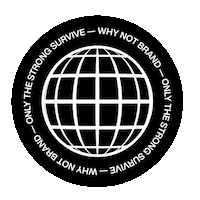 WHYNOTBRAND strong survive wnb why not brand Sticker