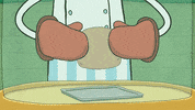 fluff bread GIF by Sarah & Duck