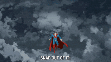 Snap Out Of It Kara Danvers GIF by Adult Swim