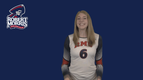 rmuathletics giphyupload rmu robert morris robert morris university GIF