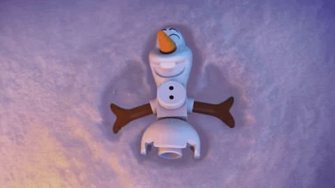 Happy Snow GIF by LEGO