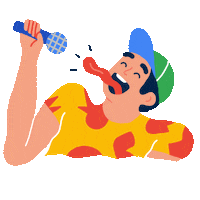 song singing Sticker by Google Thailand