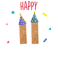 New Year Cheers Sticker by Finn Crisp North America