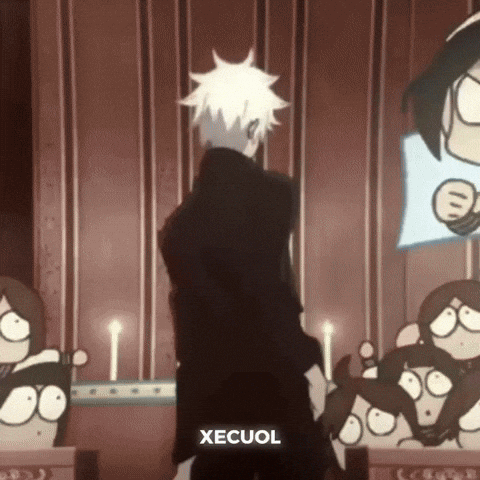 xecuol jjk gojo gojosatoru xecuol GIF