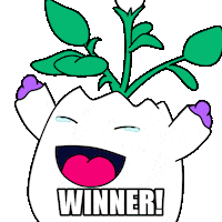 Number One Win Sticker by Magic Eden