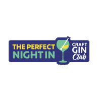 Stay Home Gin And Tonic Sticker by Craft Gin Club