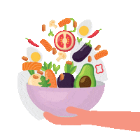 Salad Ensalada Sticker by Elige Nutrición