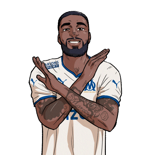 Happy Football Sticker by Olympique de Marseille