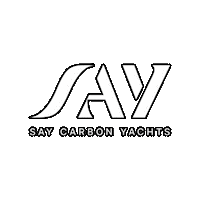 Say Logo Sticker by SAY Carbon Yachts