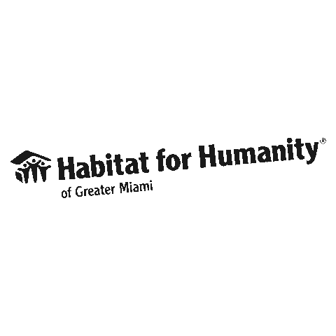 MiamiHabitat home house florida construction Sticker