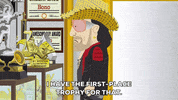glasses trophy GIF by South Park 