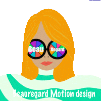 Happy Girl Sticker