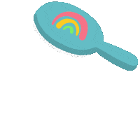 Good Hair Rainbow Sticker by The DIME Store