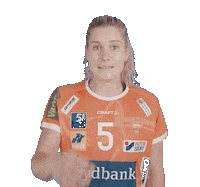Orange Handball Sticker by Odense Håndbold