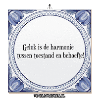 Humor Ontspanning Sticker by Tegelspreuken.nl