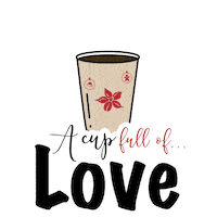 a cup full of love Sticker by Coffee Island Cyprus