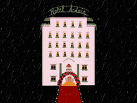 acdain pink vacation welcome hotel GIF