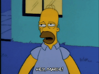 Sad Season 4 GIF by The Simpsons