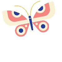 Fly Flying Sticker by Mosie Baby
