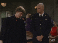 scared night court GIF by Laff