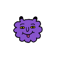 Happy Cat Sticker by Lizz Lunney