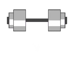 Heavy Weight Fitness Sticker by strong and savage