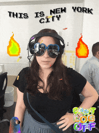 this is new york city ilana sufrin GIF by emibob