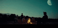 Full Moon Fire GIF by Nolay Gifs