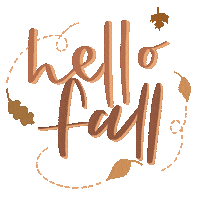 Fall Autumn Sticker by Andrea Scarpin