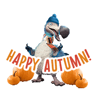 Autumn Leaves Sticker by Dodo Australia