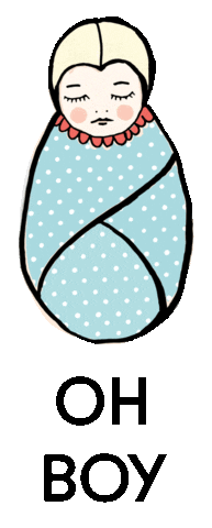 maloulou-ch girl baby mom boy Sticker