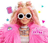 Fashion Wow Sticker by Barbie