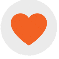 Heart Orange Sticker by Ford Türkiye