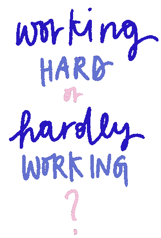 Work Working Sticker