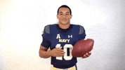 Navy Football GIF by Navy Athletics