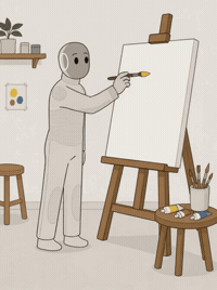 Ai Drawing GIF by 1X Technologies