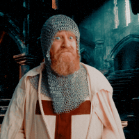 Sassy Knights Templar GIF by Vinnie Camilleri