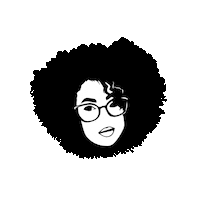 madameosi black and white madam osi madame osi Sticker