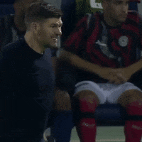Ettifaq football celebration goal manager GIF