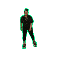 momofoster skate rollerskate rolla momofoster Sticker