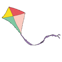 Autumn Kite Sticker by Waltermedia