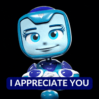 bluestudios thank you thanks thankful gratitude GIF