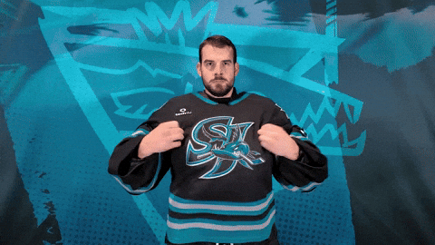 San Jose Hockey GIF by San Jose Barracuda